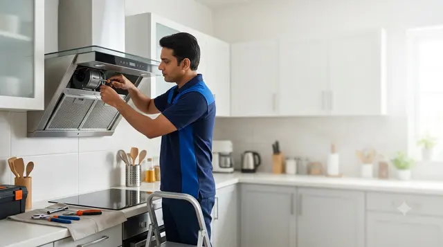 Kitchen Chimney Repair at home in Delhi NCR